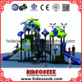 Middle Children Outdoor Plastic Slide Playground Equipment for Hottest Sale